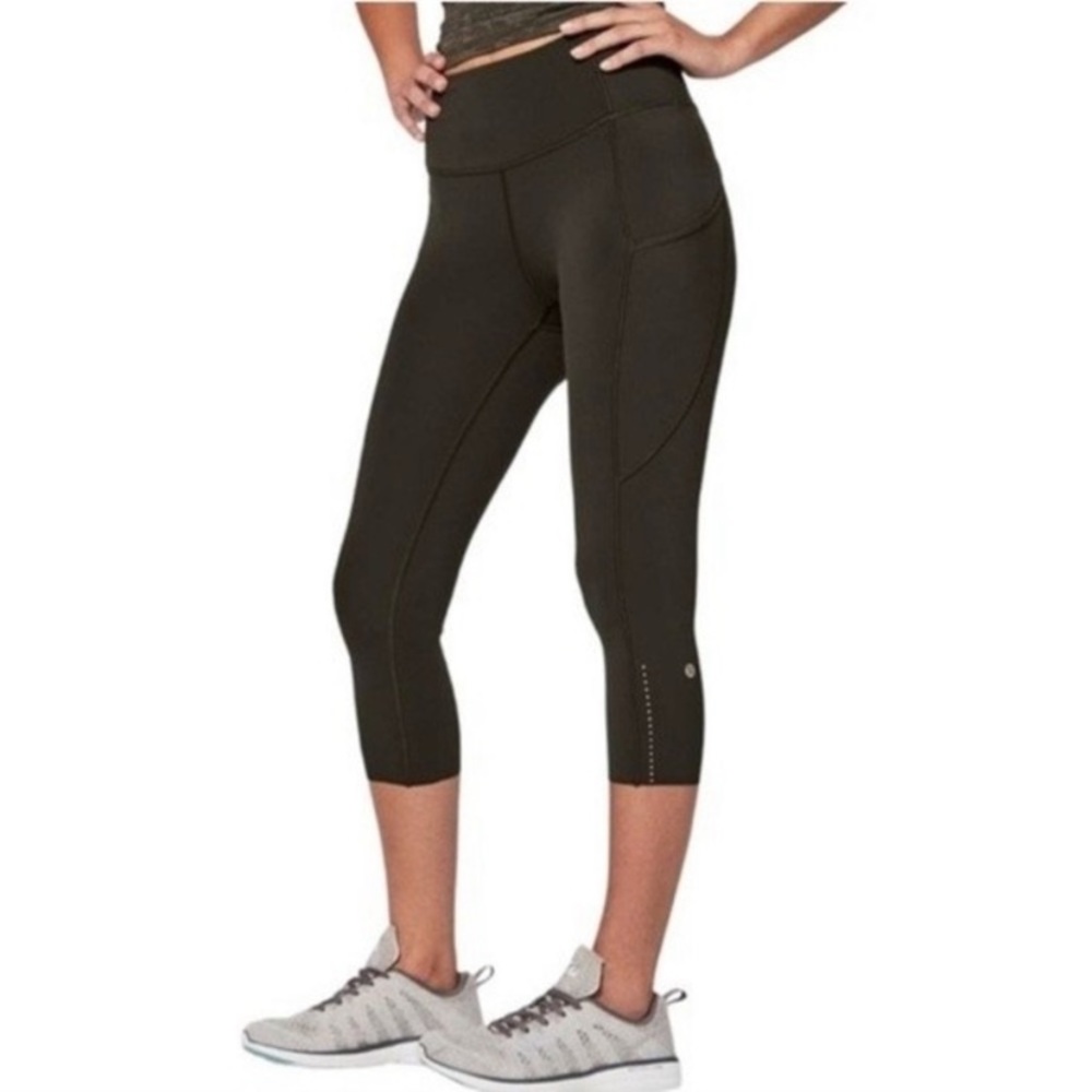 Lululemon fast and free crop leggings 4